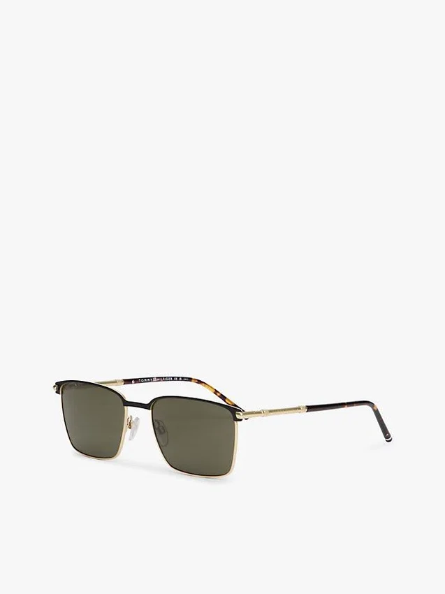Gafas de sol con montura cuadrada metálica Gafas de sol con montura cuadrada metálica