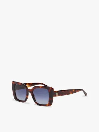 Gafas de sol con montura de mariposa llamativa