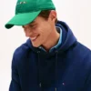 Gorra de béisbol con bandera náutica bordada