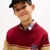 Gorra de béisbol con bandera para bebés