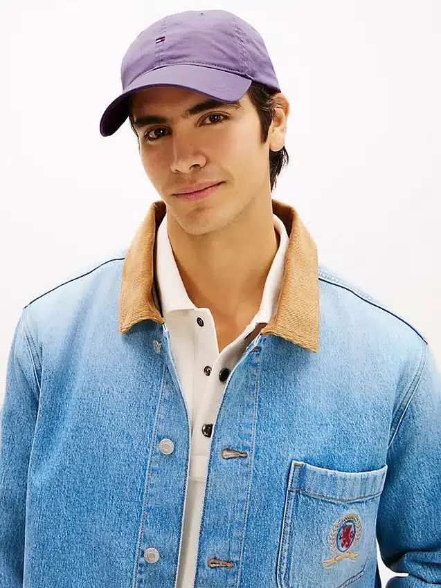 Gorra de béisbol con logotipo de bandera Gorra de béisbol con logotipo de bandera