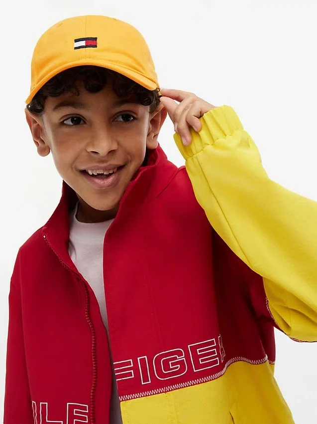Gorra de béisbol con logotipo de bandera para niño Gorra de béisbol con logotipo de bandera para niño
