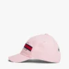 Gorra de béisbol con logotipo de rayas y bandera para bebés
