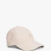 Gorra de béisbol con logotipo monograma en mezcla de lino Gorra de béisbol con logotipo monograma en mezcla de lino