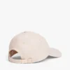 Gorra de béisbol con logotipo monograma en mezcla de lino Gorra de béisbol con logotipo monograma en mezcla de lino