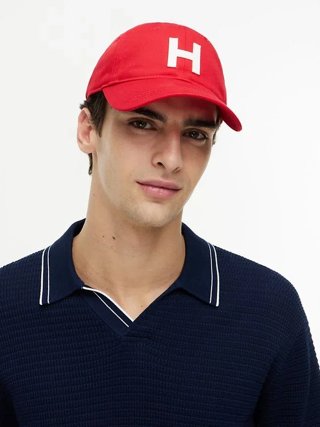 Gorra de béisbol con parche del logotipo H Gorra de béisbol con parche del logotipo H