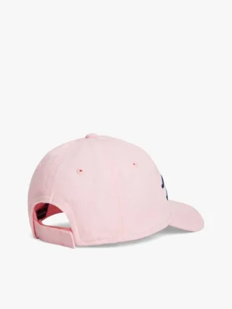 Gorra de béisbol infantil con logotipo de rayas y bandera