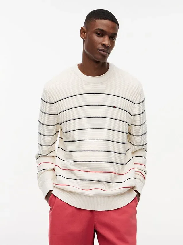 Jersey a rayas de corte ajustado de Tommy Jeans Jersey a rayas de corte ajustado de Tommy Jeans