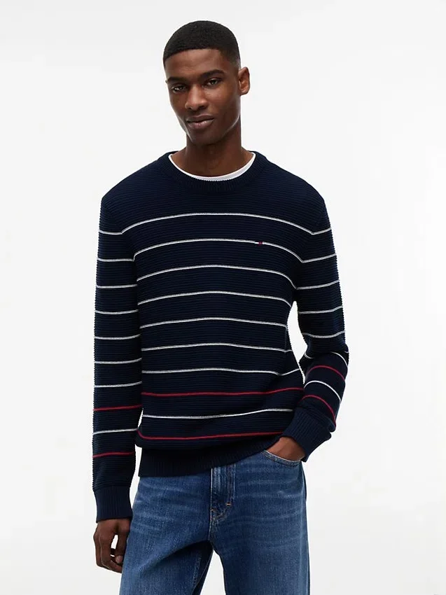 Jersey a rayas de corte ajustado de Tommy Jeans Jersey a rayas de corte ajustado de Tommy Jeans