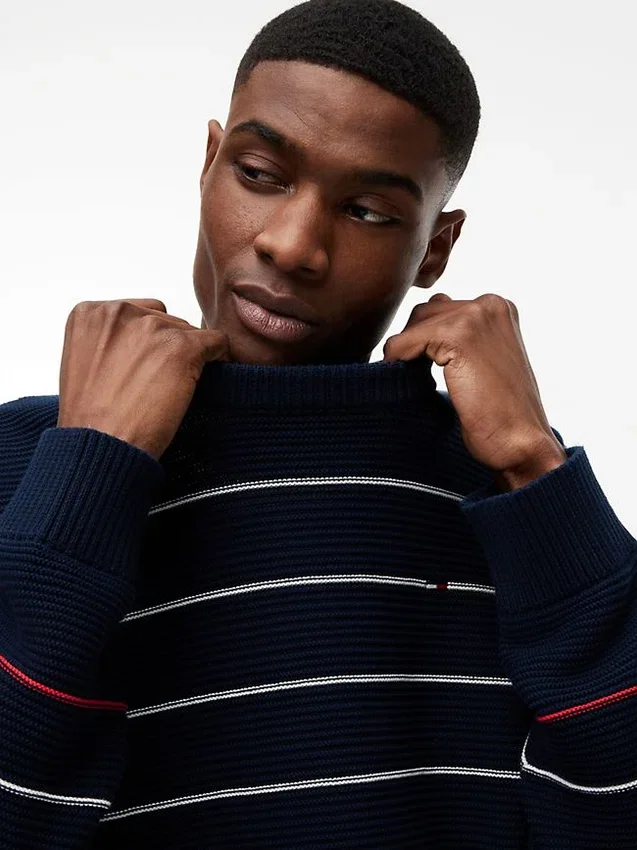 Jersey a rayas de corte ajustado de Tommy Jeans Jersey a rayas de corte ajustado de Tommy Jeans