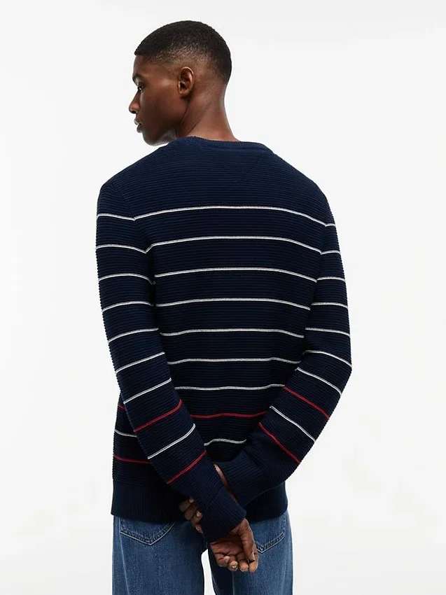 Jersey a rayas de corte ajustado de Tommy Jeans Jersey a rayas de corte ajustado de Tommy Jeans