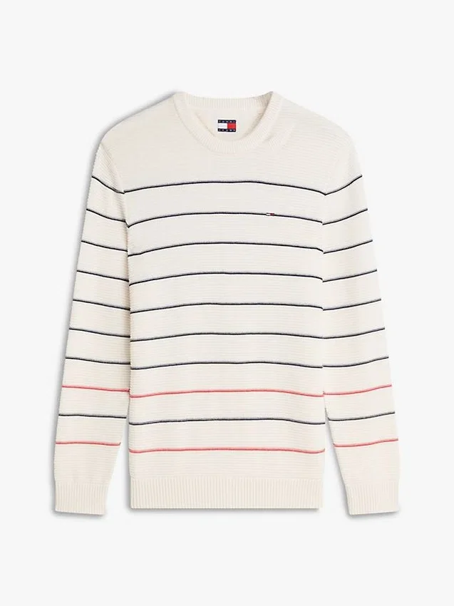 Jersey a rayas de corte ajustado de Tommy Jeans Jersey a rayas de corte ajustado de Tommy Jeans