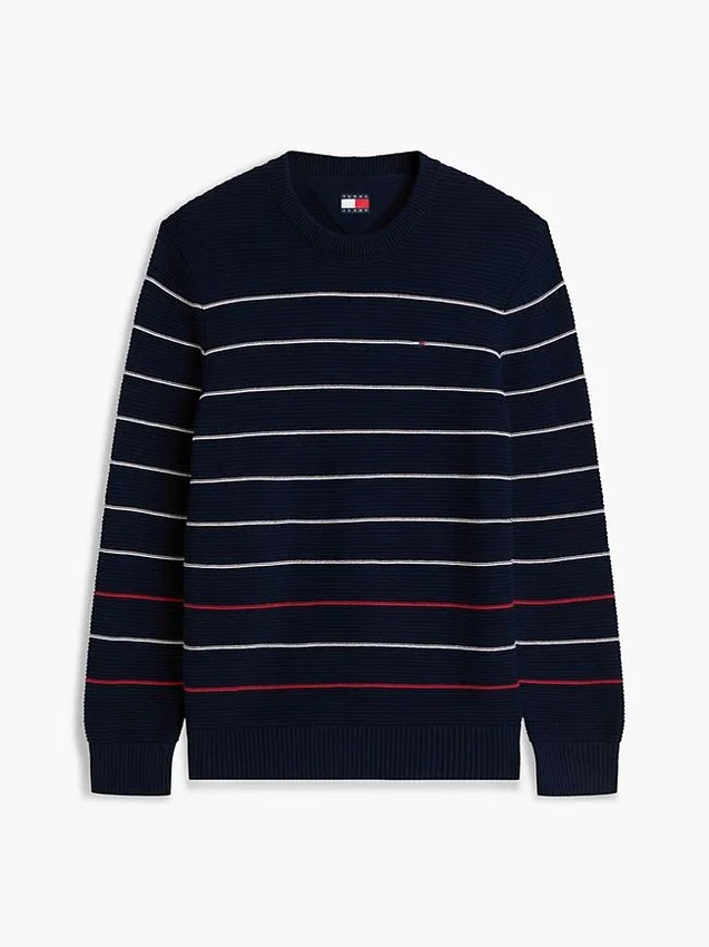 Jersey a rayas de corte ajustado de Tommy Jeans Jersey a rayas de corte ajustado de Tommy Jeans