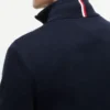 Jersey clásico con cremallera de un cuarto