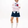 Jersey con ribete y logotipo de bandera de Tommy Jeans Jersey con ribete y logotipo de bandera de Tommy Jeans