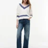 Jersey Cricket de punto trenzado