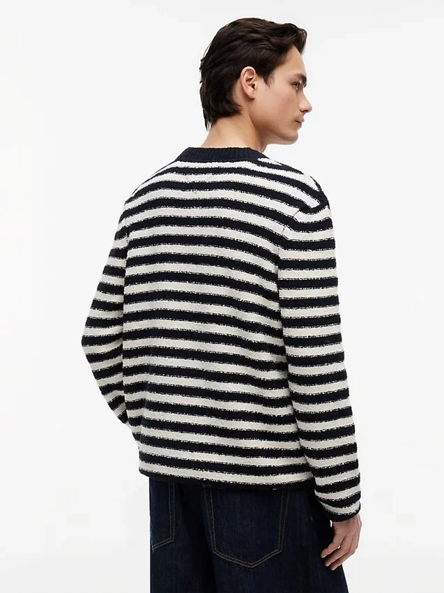 Jersey de bouclé a rayas de Tommy Jeans Jersey de bouclé a rayas de Tommy Jeans