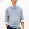 Jersey de bouclé de corte holgado
