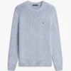 Jersey de bouclé de corte holgado