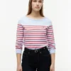 Jersey de cuello barco a rayas Jersey de cuello barco a rayas