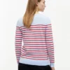 Jersey de cuello barco a rayas Jersey de cuello barco a rayas