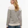 Jersey de cuello barco a rayas Jersey de cuello barco a rayas