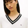 Jersey de cuello en V de corte holgado de Tommy Jeans
