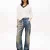 Jersey de cuello en V de corte holgado de Tommy Jeans