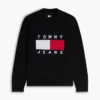 Jersey de cuello redondo con logotipo de bandera de Tommy Jeans Jersey de cuello redondo con logotipo de bandera de Tommy Jeans