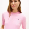 Jersey de cuello redondo y manga corta