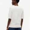 Jersey de cuello redondo y manga corta
