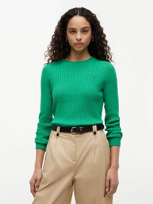 Jersey de punto trenzado Jersey de punto trenzado