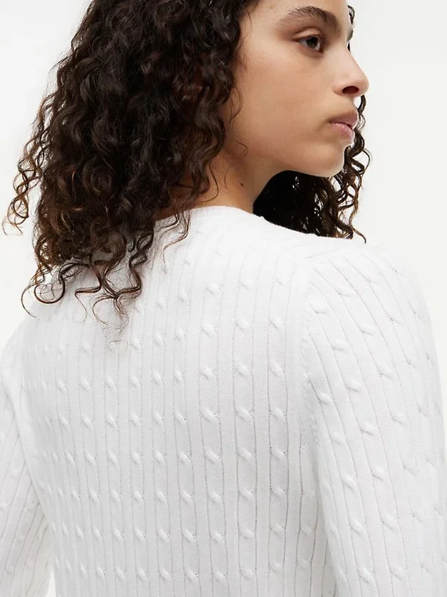 Jersey de punto trenzado Jersey de punto trenzado