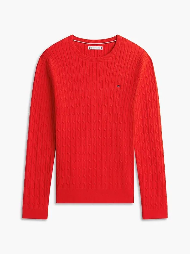 Jersey de punto trenzado Jersey de punto trenzado