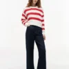 Jersey de punto trenzado a rayas de Tommy Jeans
