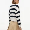 Jersey de punto trenzado a rayas de Tommy Jeans