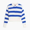 Jersey de punto trenzado a rayas de Tommy Jeans