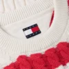 Jersey de punto trenzado a rayas de Tommy Jeans