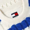 Jersey de punto trenzado a rayas de Tommy Jeans
