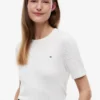 Jersey de punto trenzado de manga corta