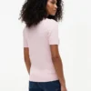 Jersey de punto trenzado de manga corta
