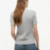 Jersey de punto trenzado de manga corta