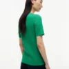 Jersey de punto trenzado de manga corta