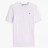 Jersey de punto trenzado de manga corta