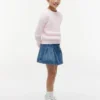 Jersey de punto trenzado para niña