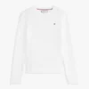 Jersey de punto trenzado para niña