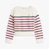 Jersey de rayas marineras para niña