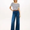 Jersey ligero de pantalones cortos a rayas