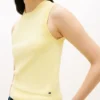Jersey sin mangas de cuello redondo