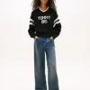 Jersey Tommy Jeans 85 Varsity con cuello en V Jersey Tommy Jeans 85 Varsity con cuello en V